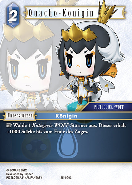 Final Fantasy Opus 25-090 C Quacho-Königin Wasser