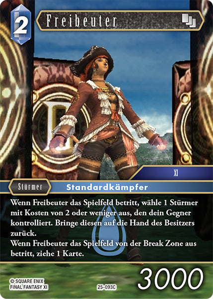 Final Fantasy Opus 25-093 C Freibeuter Wasser