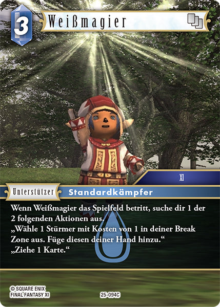Final Fantasy Opus 25-094 C Weißmagier Wasser