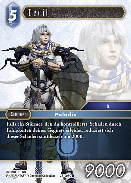 Final Fantasy Opus 25-095 C Cecil Wasser