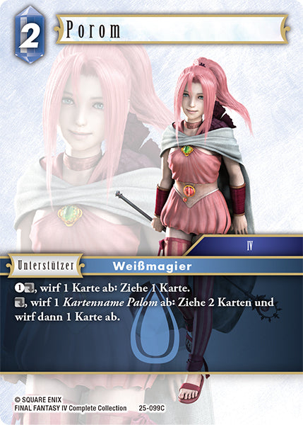 Final Fantasy Opus 25-099 C Porom Wasser