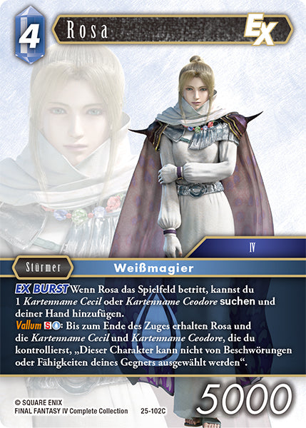 Final Fantasy Opus 25-102 C Rosa Wasser