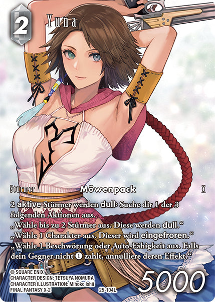 Final Fantasy Opus 25-104 L Yuna Licht