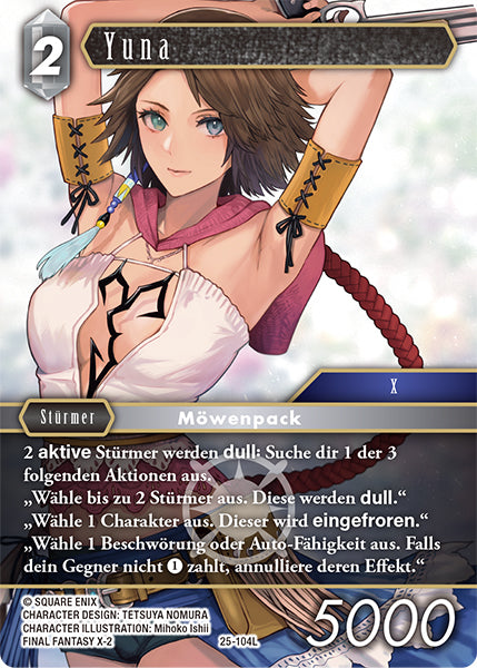Final Fantasy Opus 25-104 L Yuna Licht