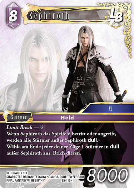 Final Fantasy Opus 25-115 H Sephiroth LB Blitz