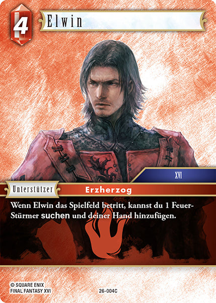 Final Fantasy Opus 26-004 C Elwin Feuer