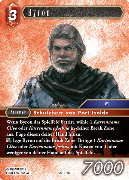 Final Fantasy Opus 26-013 C Byron Feuer