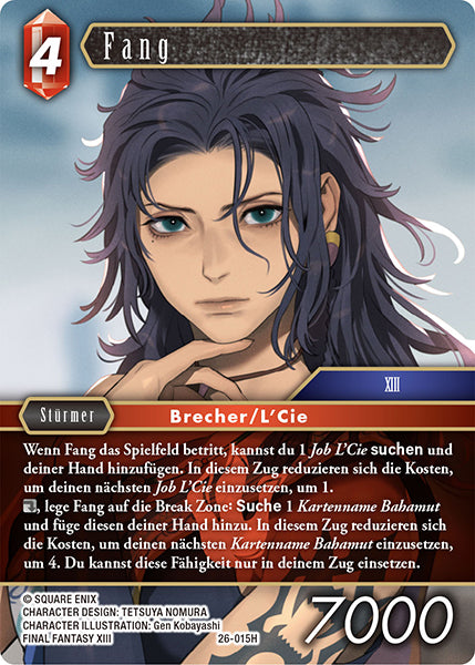 Final Fantasy Opus 26-015 H Fang Feuer