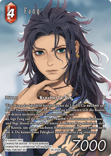 Final Fantasy Opus 26-015 H Fang Feuer