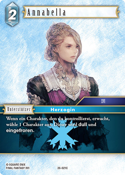 Final Fantasy Opus 26-021 C Annabella Eis