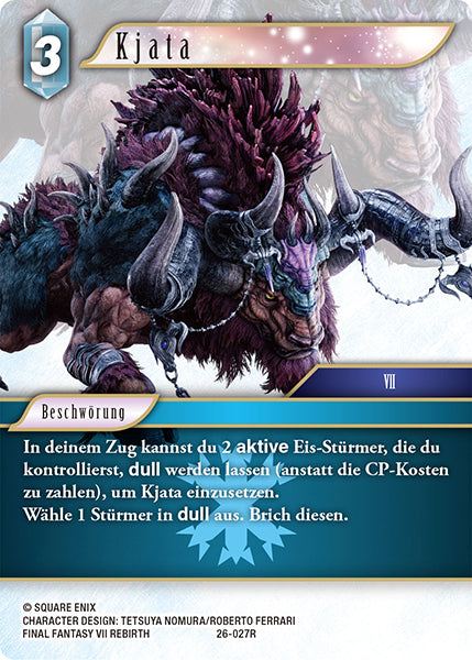 Final Fantasy Opus 26-027 R Kjata Eis