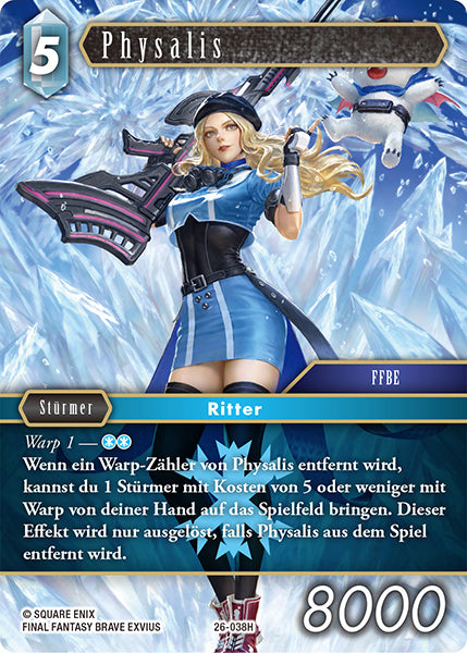 Final Fantasy Opus 26-038 H Physalis Eis