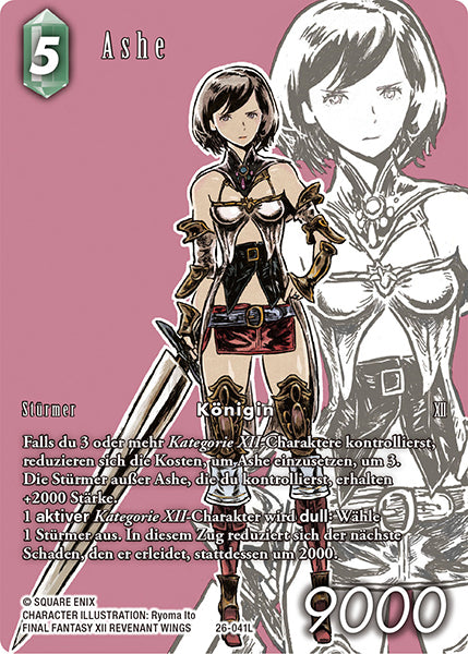 Final Fantasy Opus 26-041 L Ashe Wind