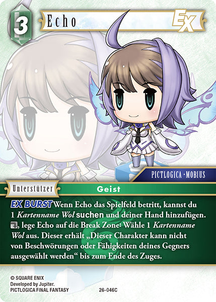 Final Fantasy Opus 26-046 C Echo Wind