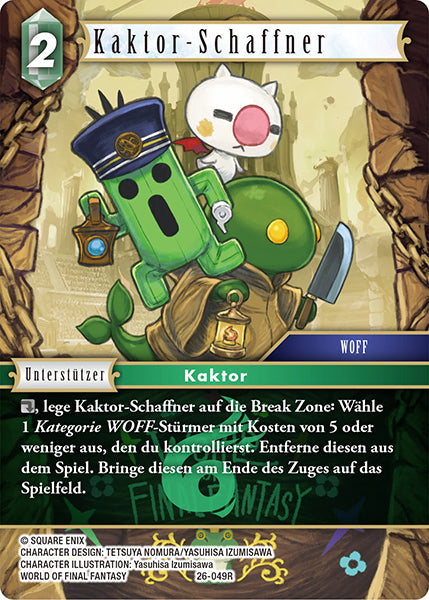 Final Fantasy Opus 26-049 R Kaktor-Schaffner Wind