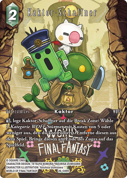 Final Fantasy Opus 26-049 R Kaktor-Schaffner Wind