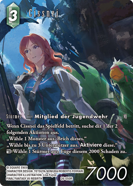 Final Fantasy Opus 26-050 R Cissnei Wind