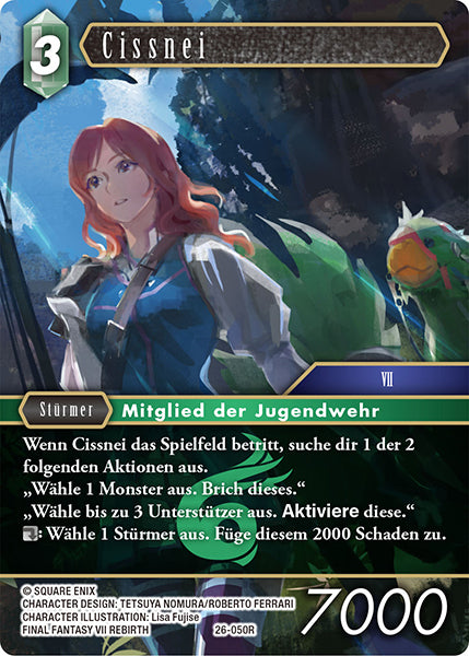 Final Fantasy Opus 26-050 R Cissnei Wind