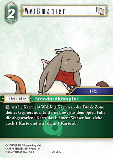 Final Fantasy Opus 26-051 C Weißmagier Wind