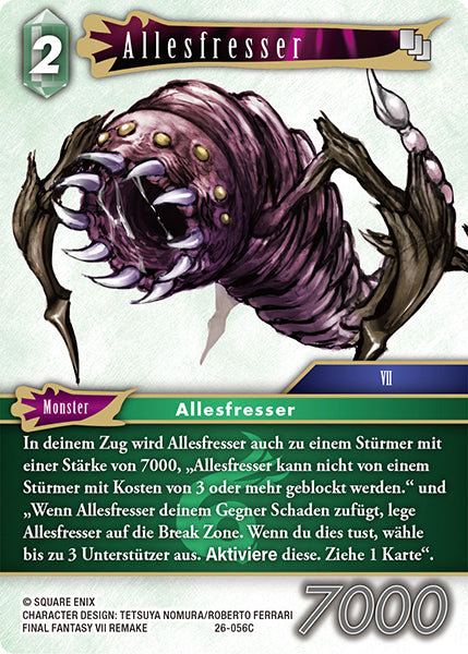 Final Fantasy Opus 26-056 C Allesfresser Wind