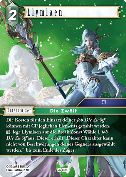 Final Fantasy Opus 26-059 R Llymlaen Wind