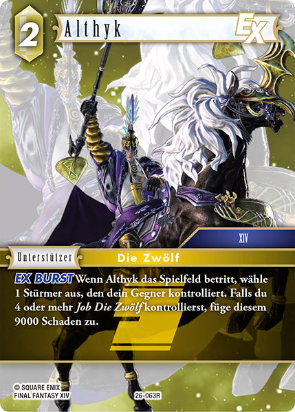 Final Fantasy Opus 26-063 R Althyk Erde