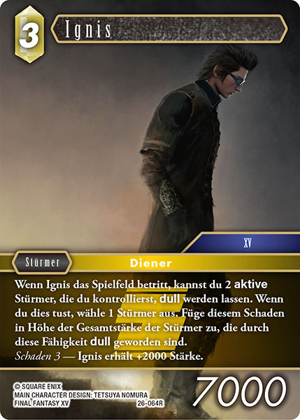 Final Fantasy Opus 26-064 R Ignis Erde