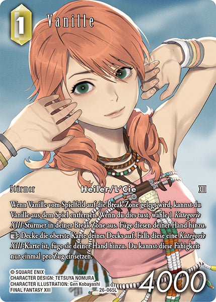 Final Fantasy Opus 26-065 L Vanille Erde