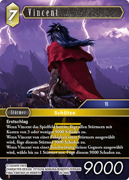 Final Fantasy Opus 26-066 L Vincent Erde