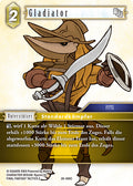Final Fantasy Opus 26-068 C Gladiator Erde