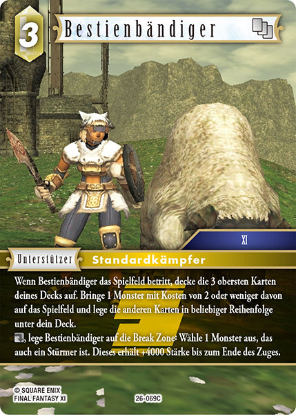 Final Fantasy Opus 26-069 C Bestienbändiger Erde