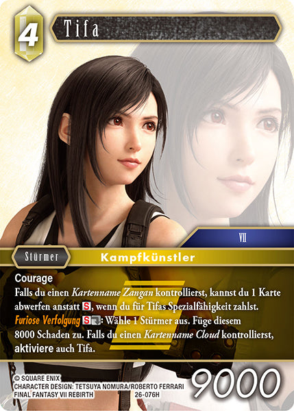 Final Fantasy Opus 26-076 H Tifa Erde
