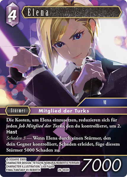 Final Fantasy Opus 26-083 H Elena Blitz