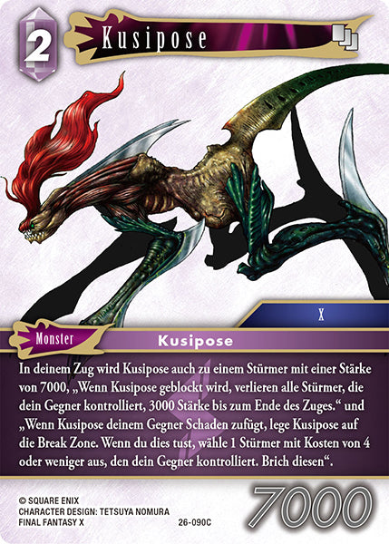 Final Fantasy Opus 26-090 C Kusipose Blitz
