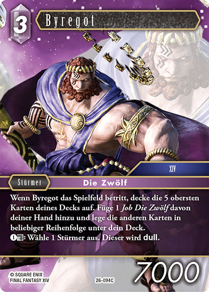 Final Fantasy Opus 26-094 C Byregot Blitz