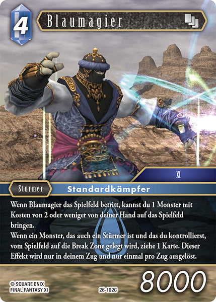 Final Fantasy Opus 26-102 C Blaumagier Wasser