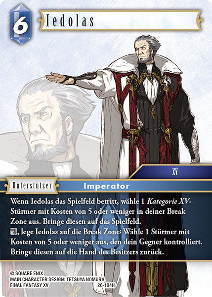 Final Fantasy Opus 26-104 H Iedolas Wasser