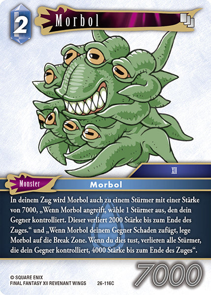 Final Fantasy Opus 26-116 C Morbol Wasser