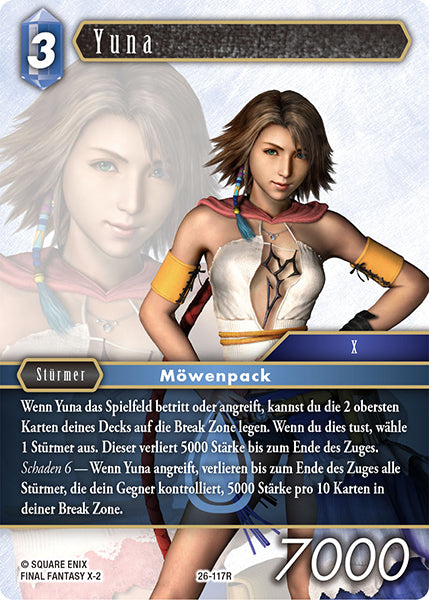 Final Fantasy Opus 26-117 R Yuna Wasser