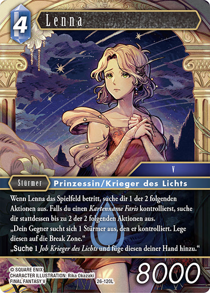 Final Fantasy Opus 26-120 L Lenna Wasser