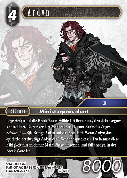 Final Fantasy Opus 26-122 H Ardyn Dunkelheit