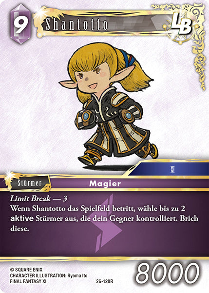 Final Fantasy Opus 26-128 R Shantotto LB Blitz