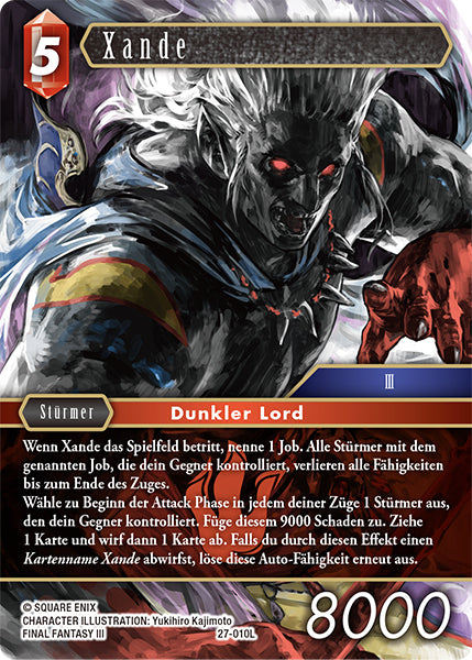 Final Fantasy Opus 27-010 L Xande Feuer