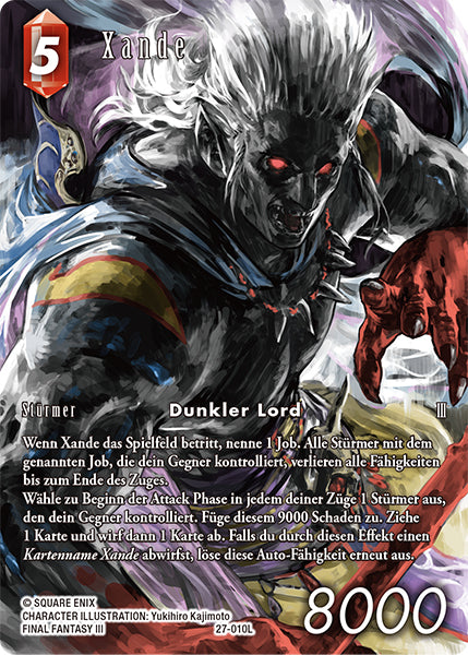 Final Fantasy Opus 27-010 L Xande Feuer