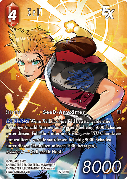 Final Fantasy Opus 27-012 H Xell Feuer