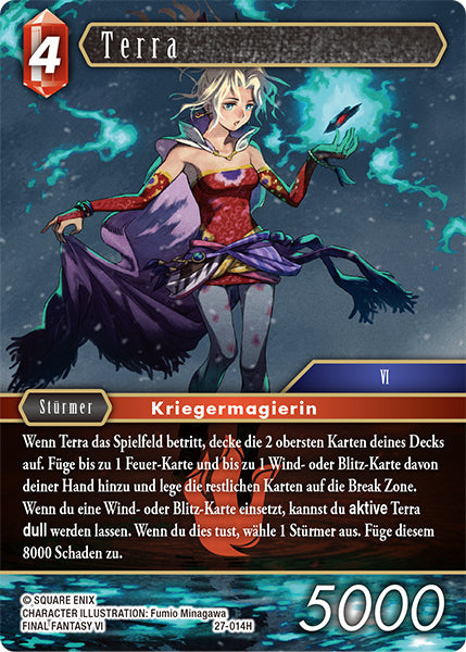 Final Fantasy Opus 27-014 H Terra Feuer