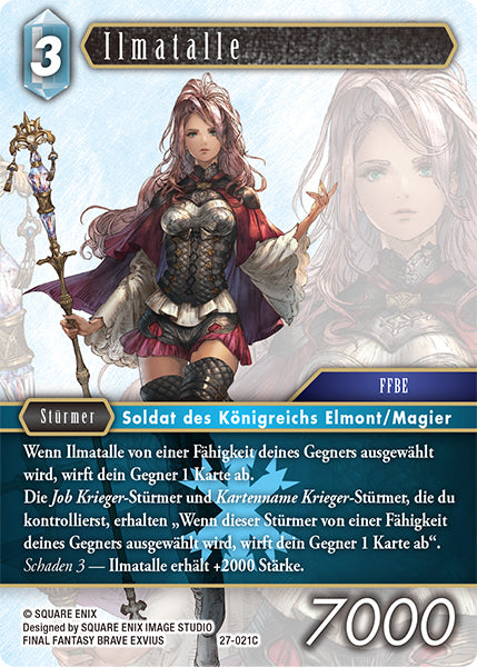 Final Fantasy Opus 27-021 C Ilmatalle Eis
