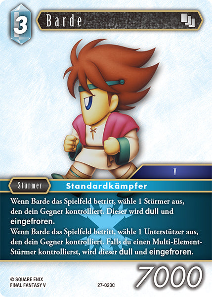 Final Fantasy Opus 27-023 C Barde Eis