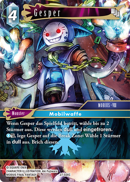 Final Fantasy Opus 27-026 C Gesper Eis