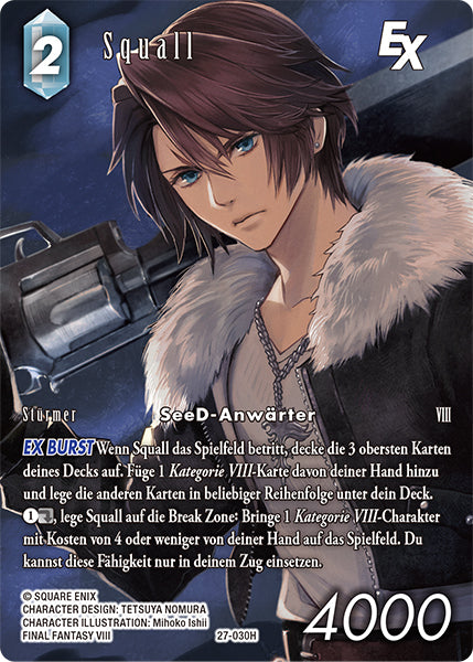Final Fantasy Opus 27-030 H Squall Eis